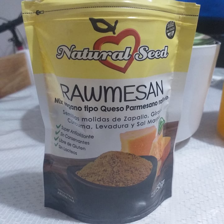 photo of Natural Seed Rawmesan shared by @annbe on  06 Apr 2022 - review