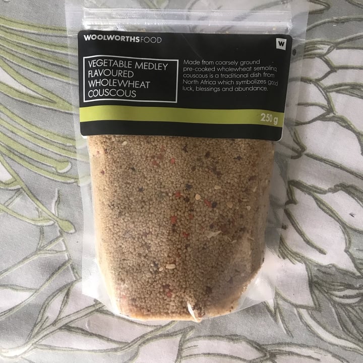 photo of Woolworths Food Vegetable medley flavoured wholewheat couscous shared by @claireswanepoel on  30 Sep 2021 - review