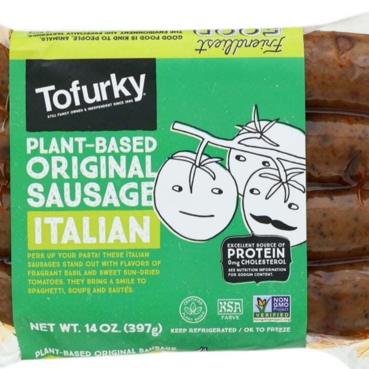 photo of Tofurky Plant-based Sausages Italian shared by @cnance190620 on  21 May 2020 - review