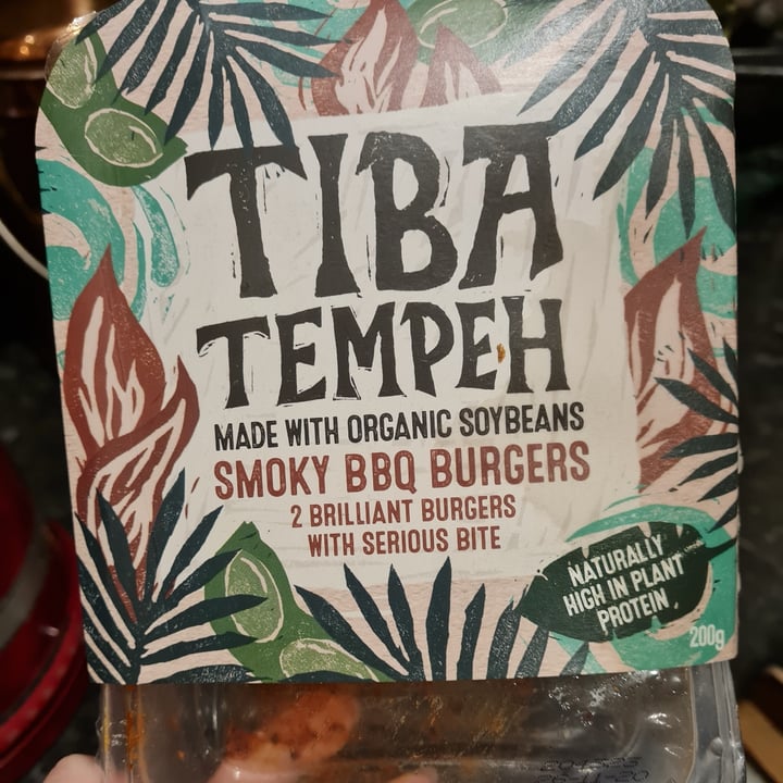 photo of Tiba tempeh BBQ Burgers shared by @warrioristhewoman on  06 Dec 2020 - review
