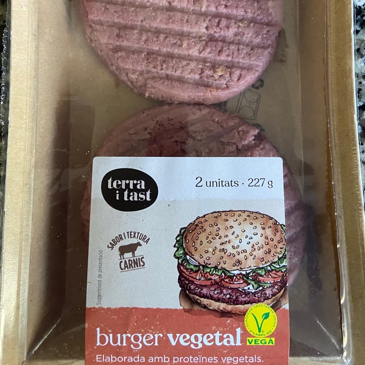 photo of Terra i tast Burger vegetal shared by @francescbox on  13 Dec 2020 - review
