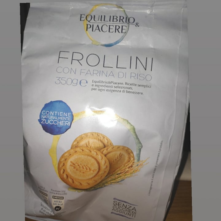 photo of Equilibrio e piacere Frollìni con farina di riso shared by @happyanimals on  29 Apr 2022 - review