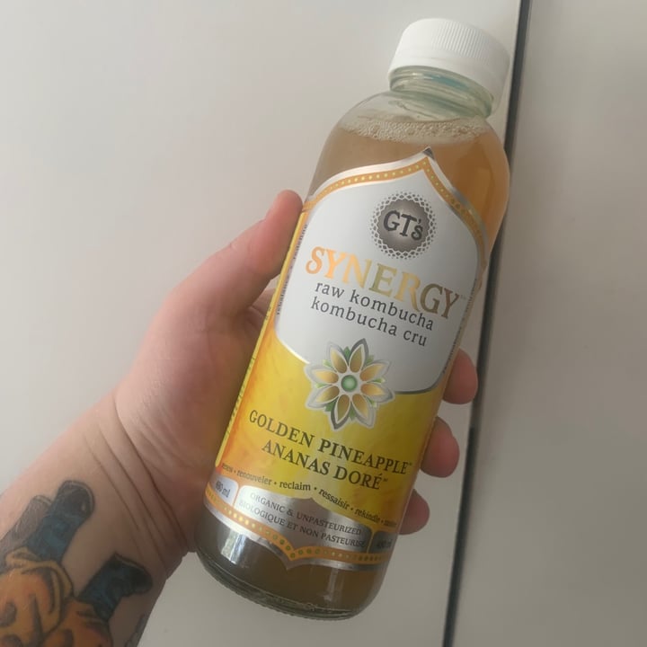 GT’s Living Foods Golden Pineapple Kombucha Review abillion