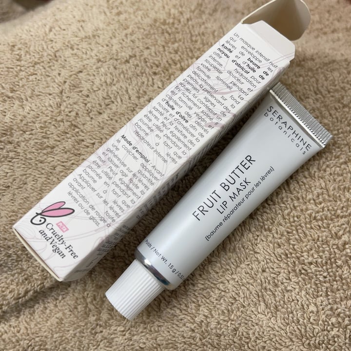 photo of Seraphine Botanicals Fruit Butter Lip Mask shared by @courtlynn on  13 Oct 2021 - review