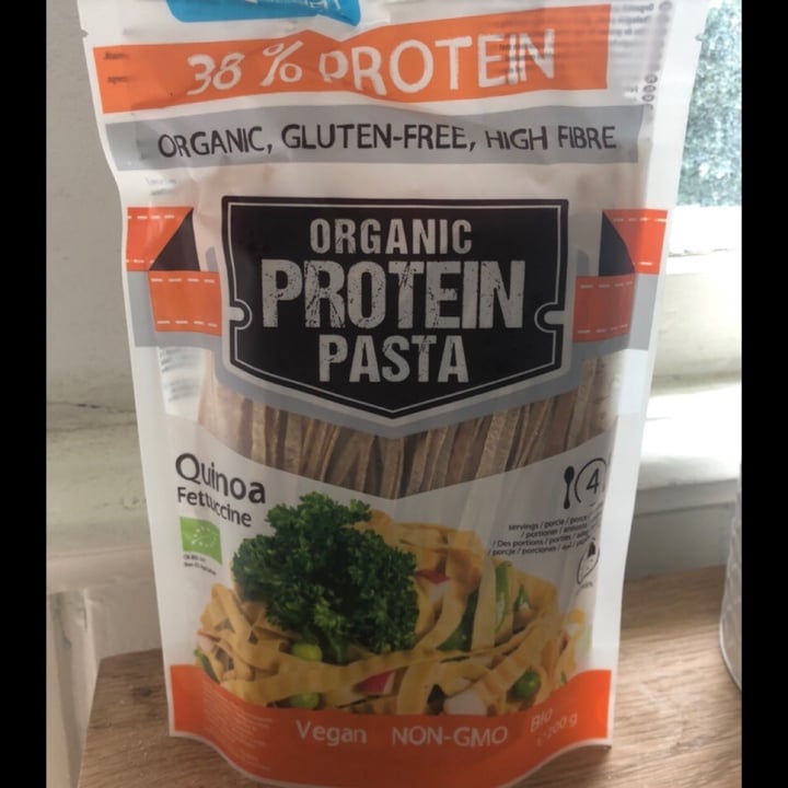 photo of Maxsport Organic Protein Pasta - Quinoa fettuccine shared by @plantfullyhappy on  12 Aug 2021 - review