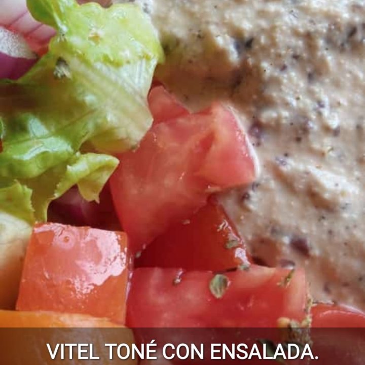 photo of Siembra plant based Vitel tone shared by @stelladequilmes on  08 Feb 2022 - review