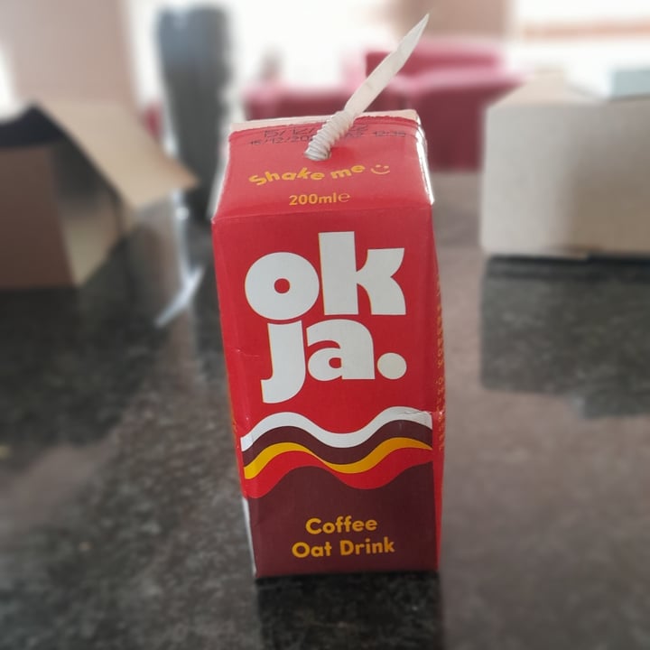 photo of okja Coffee Oat Milk shared by @wildvegansanctuary on  18 Sep 2022 - review