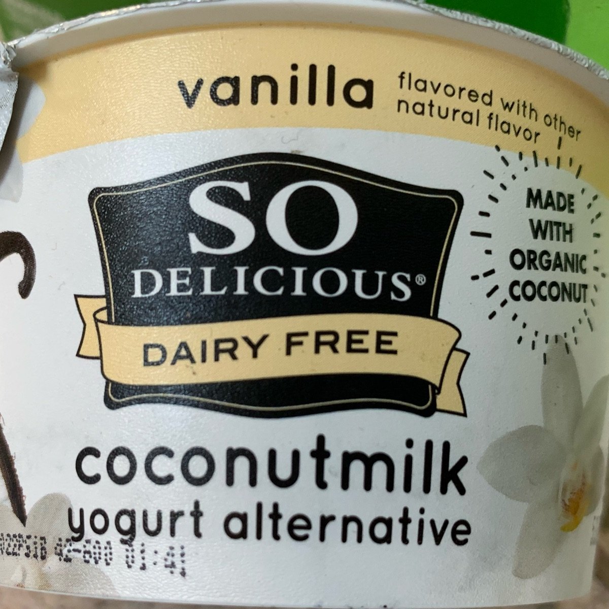 Vanilla Coconutmilk Yogurt from So Delicious Dairy Free - Vegan Product ...