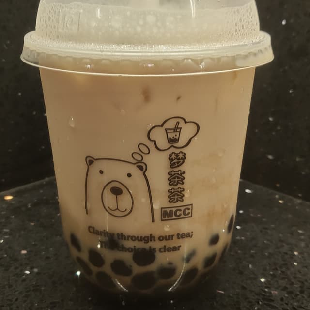 Foto del plato “Earl Grey Black Sugar Boba Mylk Tea”