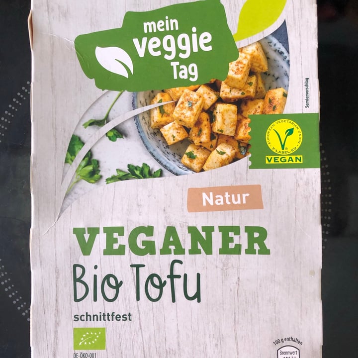 review photo of Mein Veggie Tag Bio tofu Natur shared by @marenvansoest on 11 Sep 2021 - review