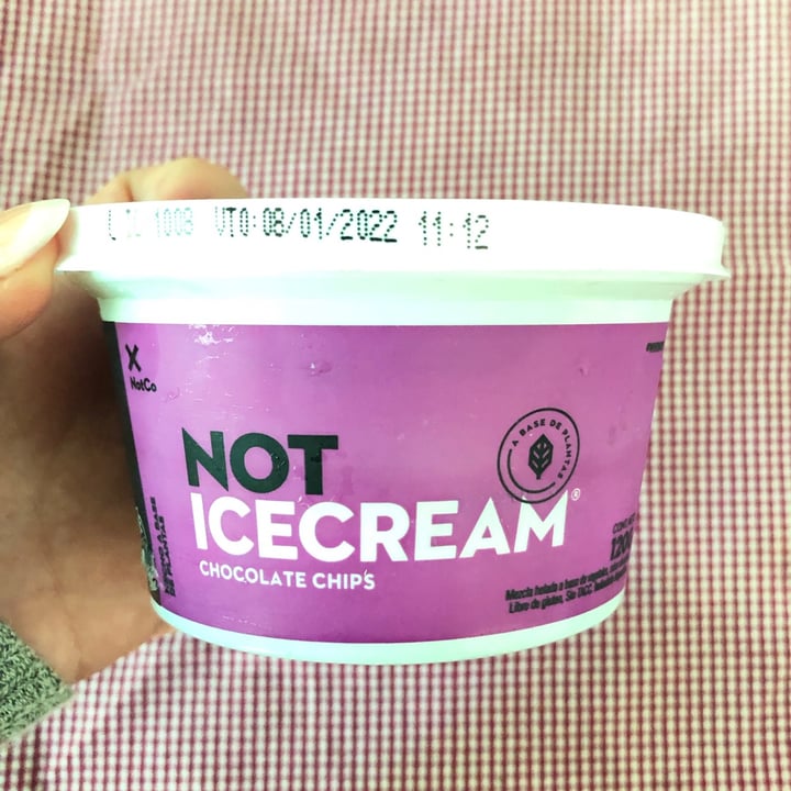 photo of NotCo Not Icecream Chocolate Chips Mini shared by @margenco on  26 Jul 2021 - review