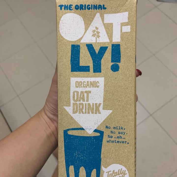 photo of Oatly Organic Oat Drink shared by @cathymaggots on  01 Nov 2020 - review