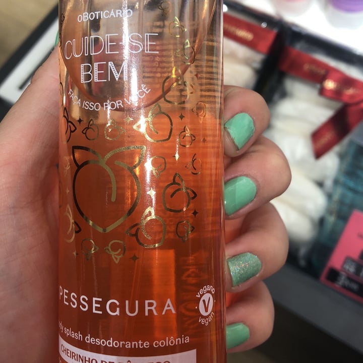review photo of O Boticário perfume pessegura shared by @manucgprado on 30 Nov 2022 - review