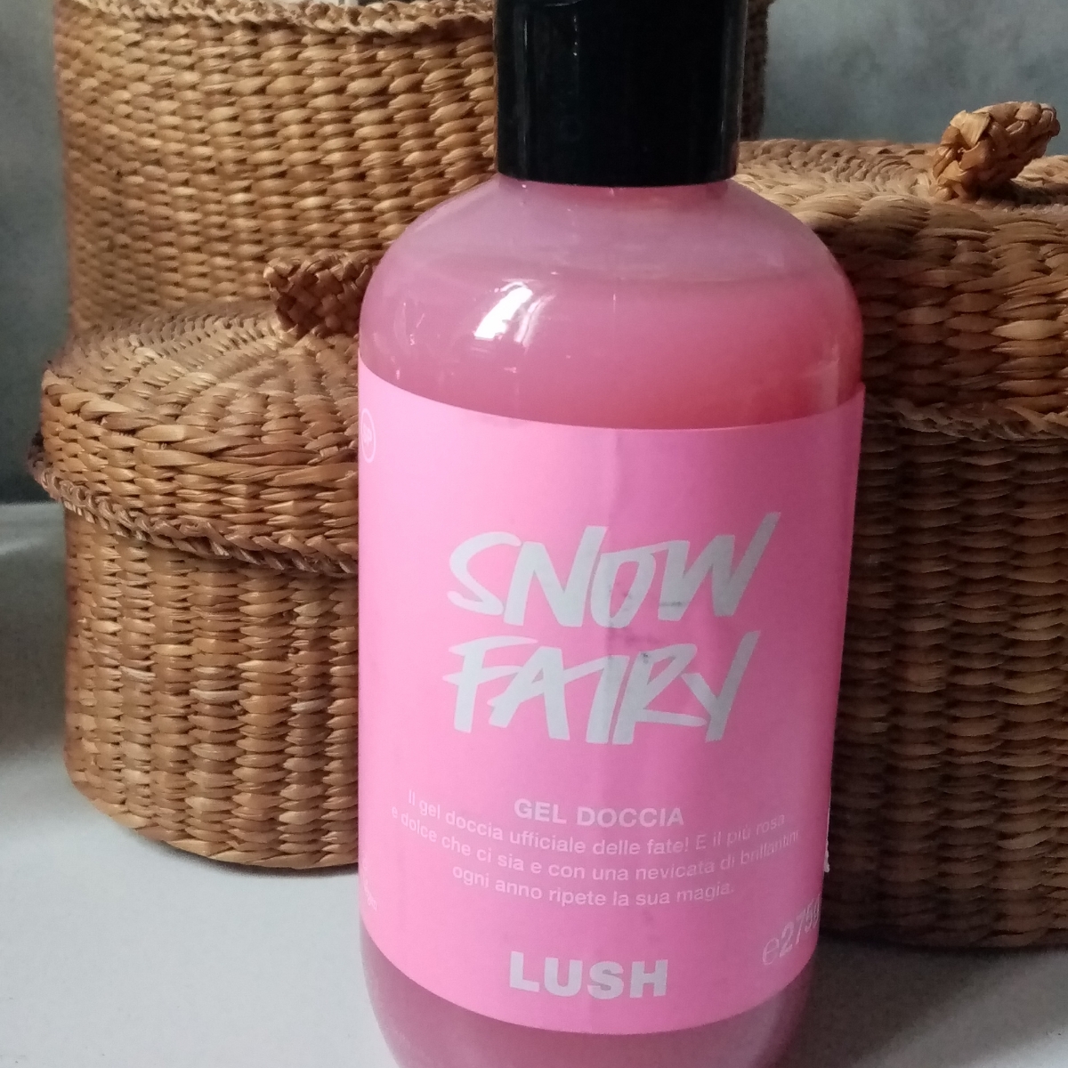 Lush snow fairy store shower gel