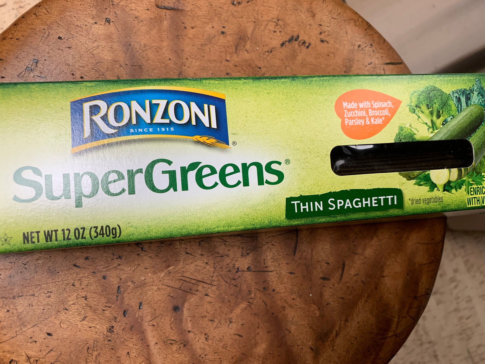 Ronzoni Super Greens Thin Spaghetti Reviews abillion
