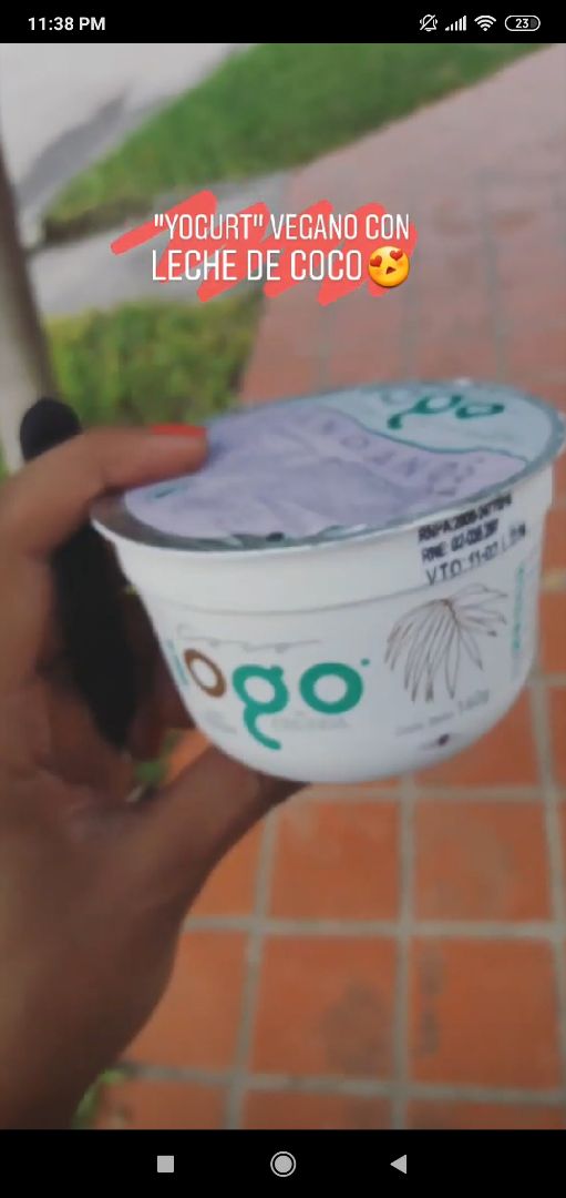 review photo of Crudda Yogurt Vainilla Y Coco shared by @brengennaro on 01 Apr 2020 - review