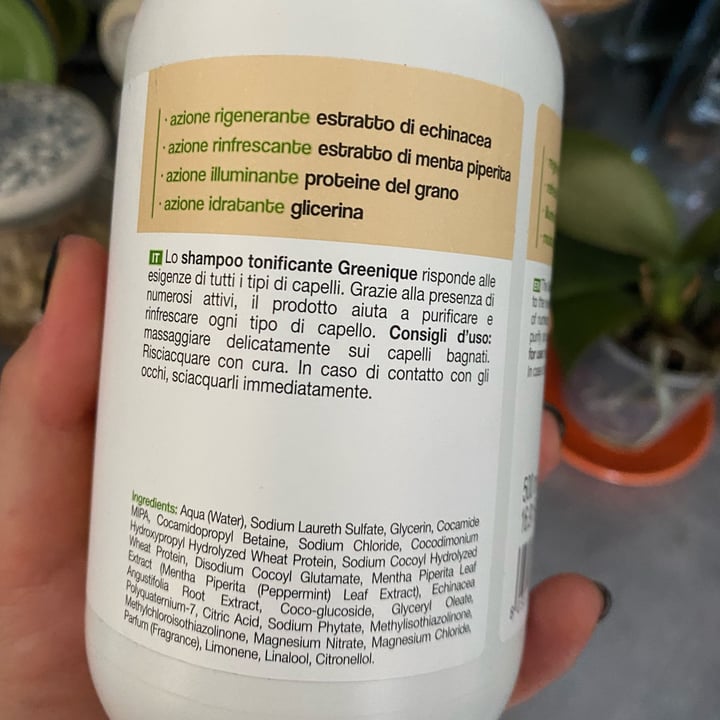 review photo of Greenique shampoo tonic menta piperita shared by @deshewaa on 20 Jul 2022 - review
