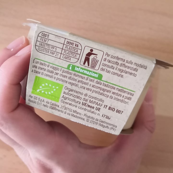 review photo of Carrefour Bio Hummus di ceci shared by @gsavioz on 15 May 2022 - review