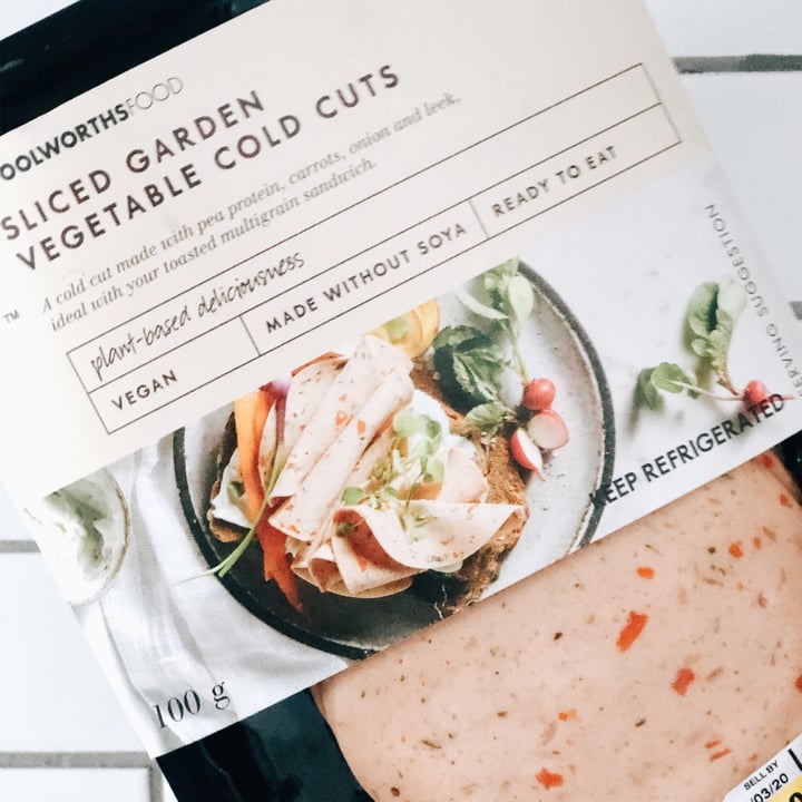 review photo of Woolworths Food Sliced Garden Vegetable Cold Cuts shared by @honeeandfig on 19 Oct 2020 - review