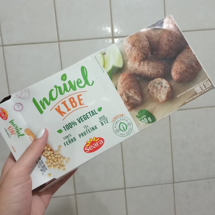 review photo of Incrível - Seara kibe shared by @biancaribeiro on 15 Dec 2021 - review