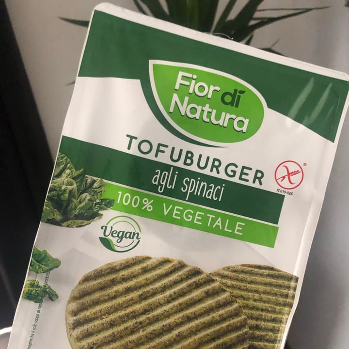 photo of Fior di Natura Tofuburger agli spinaci shared by @katandkey on  18 Feb 2021 - review