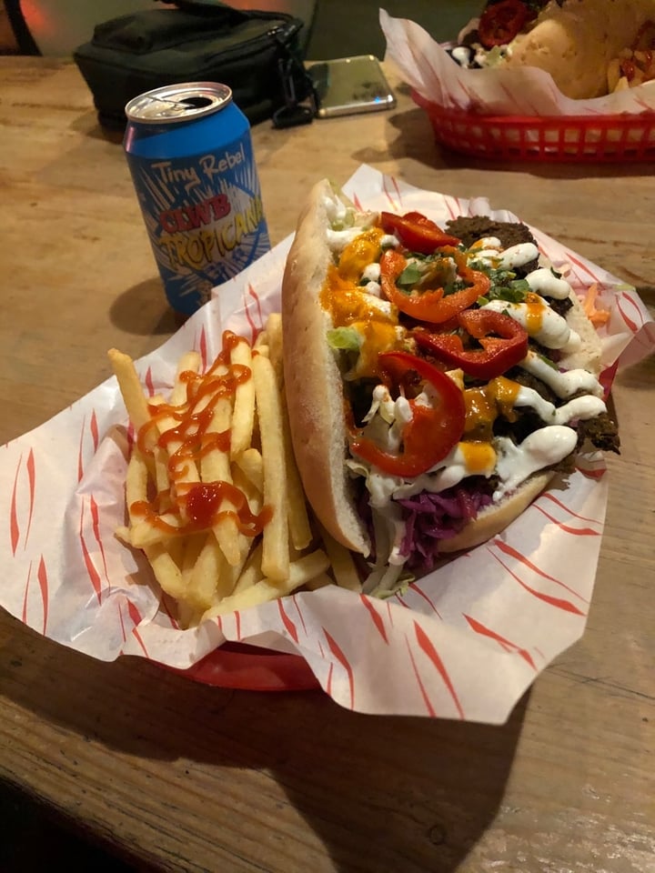 review photo of The Flying Duck Doner Kebab shared by @re4lhorrorshow on 03 Feb 2020 - review