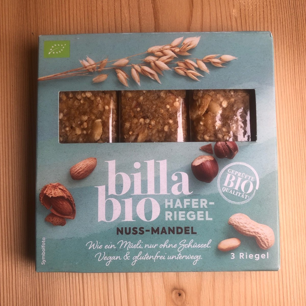 billa bio Haferriegel Nuss-Mandel Reviews | abillion