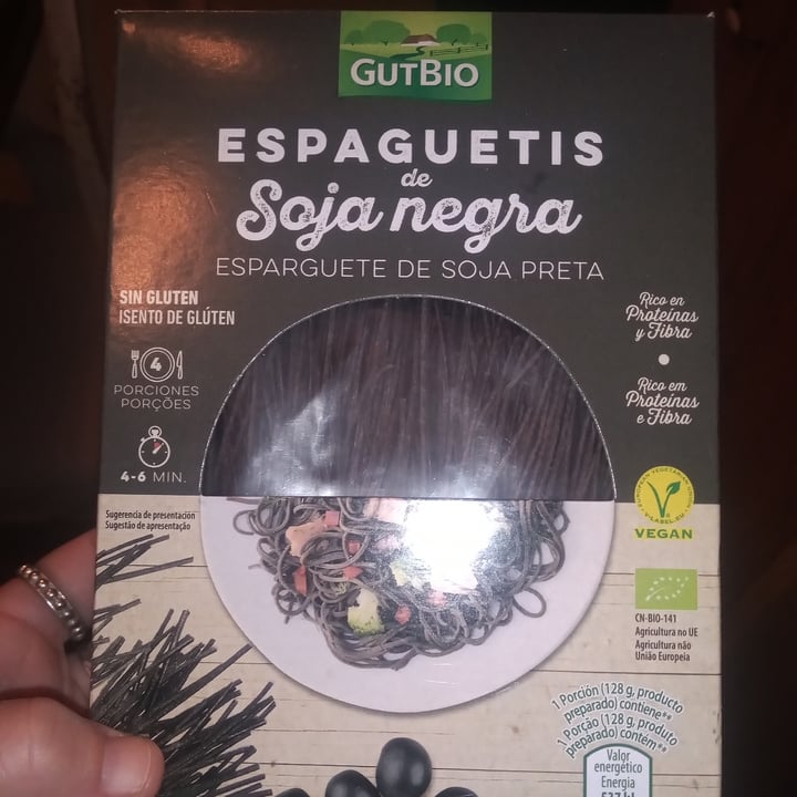 photo of GutBio Espaguetis de soja negra shared by @boluda1985 on  17 Dec 2021 - review