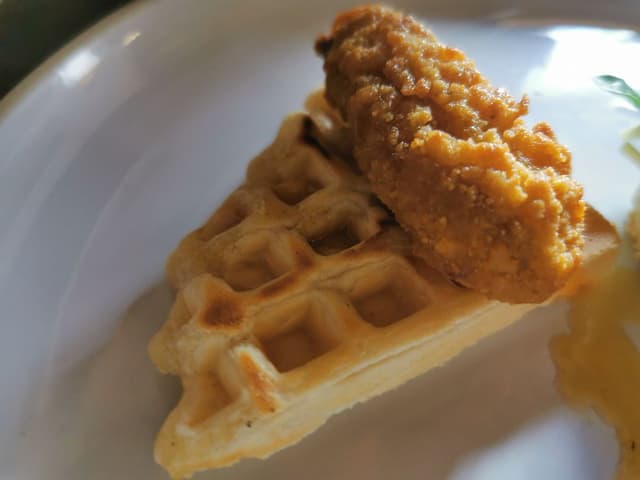 Foto del plato “The Wookie Waffle”