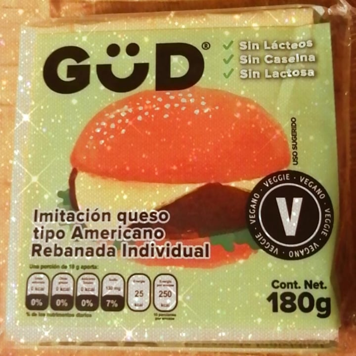 photo of GüD Imitación Queso tipo Americano shared by @saidfaccio16 on  17 Mar 2021 - review