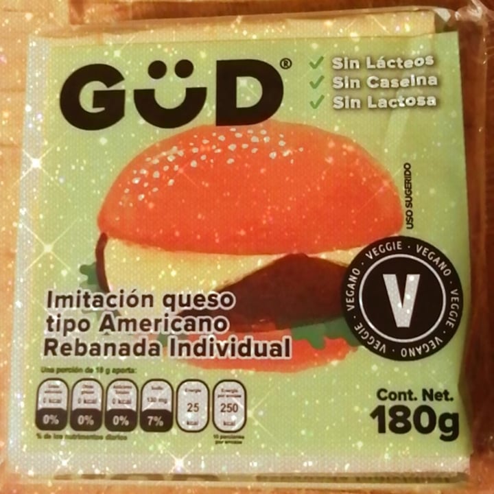 review photo of GüD Imitación Queso tipo Americano shared by @saidfaccio16 on 17 Mar 2021 - review