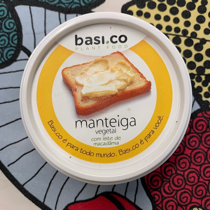 photo of Basi.co Manteiga vegetal shared by @paulaneder on  08 Jul 2021 - review