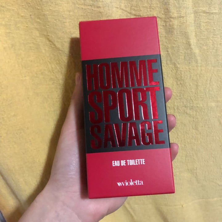 photo of Violetta cosméticos Perfume HOMME SPORT SAVAGE shared by @ldalmada on  03 Nov 2021 - review