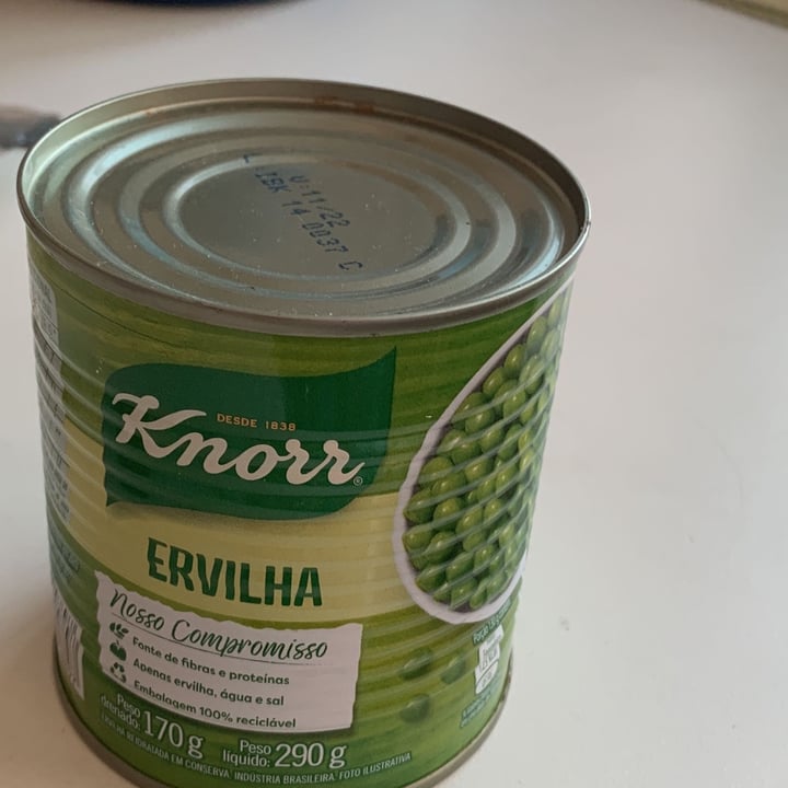 photo of Knorr Lata de Ervilha shared by @anafidalgo on  22 Apr 2022 - review