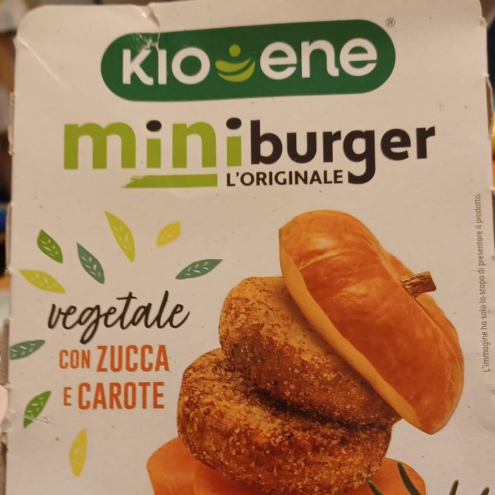 photo of Kioene Mini Burger Zucca E Carote shared by @giorgiajoe94 on  17 Sep 2022 - review
