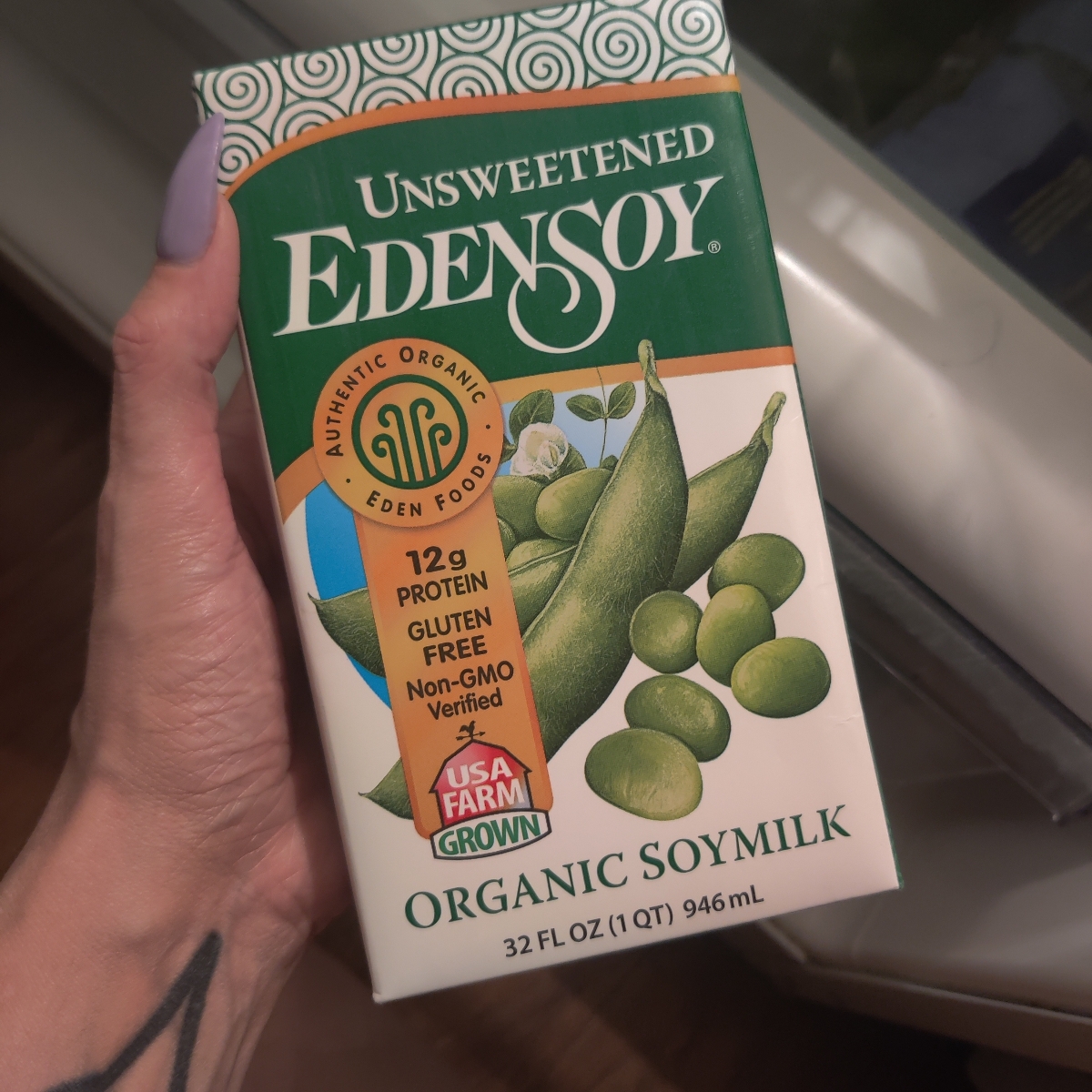 Eden vegan food Edensoy unsweetened organic soymilk Reviews abillion