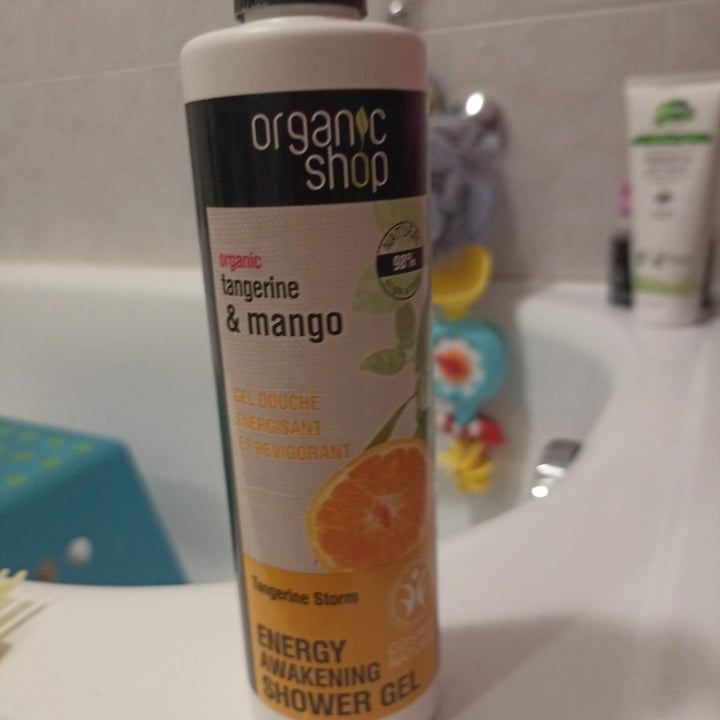 photo of Organic shop Shower Gel Tangerine and Mango shared by @mollialice on  13 Sep 2022 - review