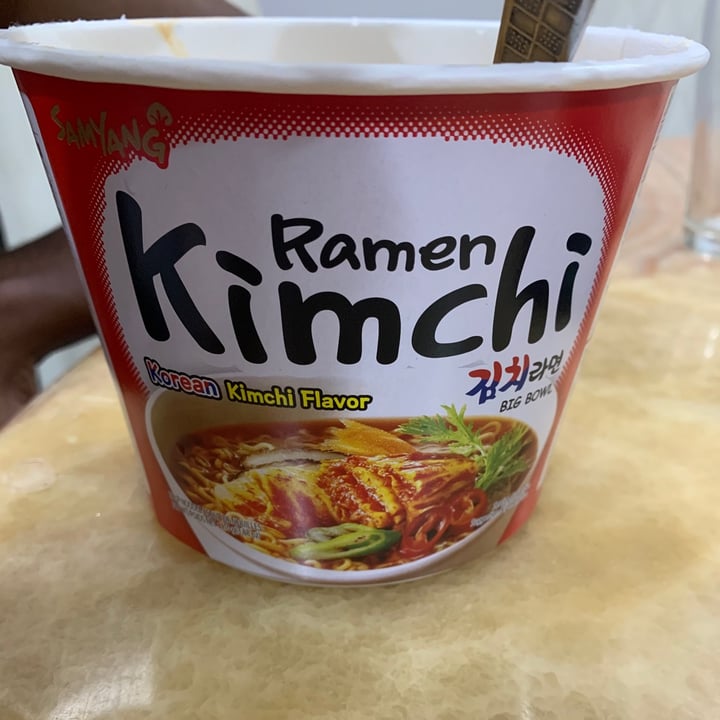 photo of Samyang Foods Kimchi Ramen shared by @yashermin on  11 Mar 2021 - review