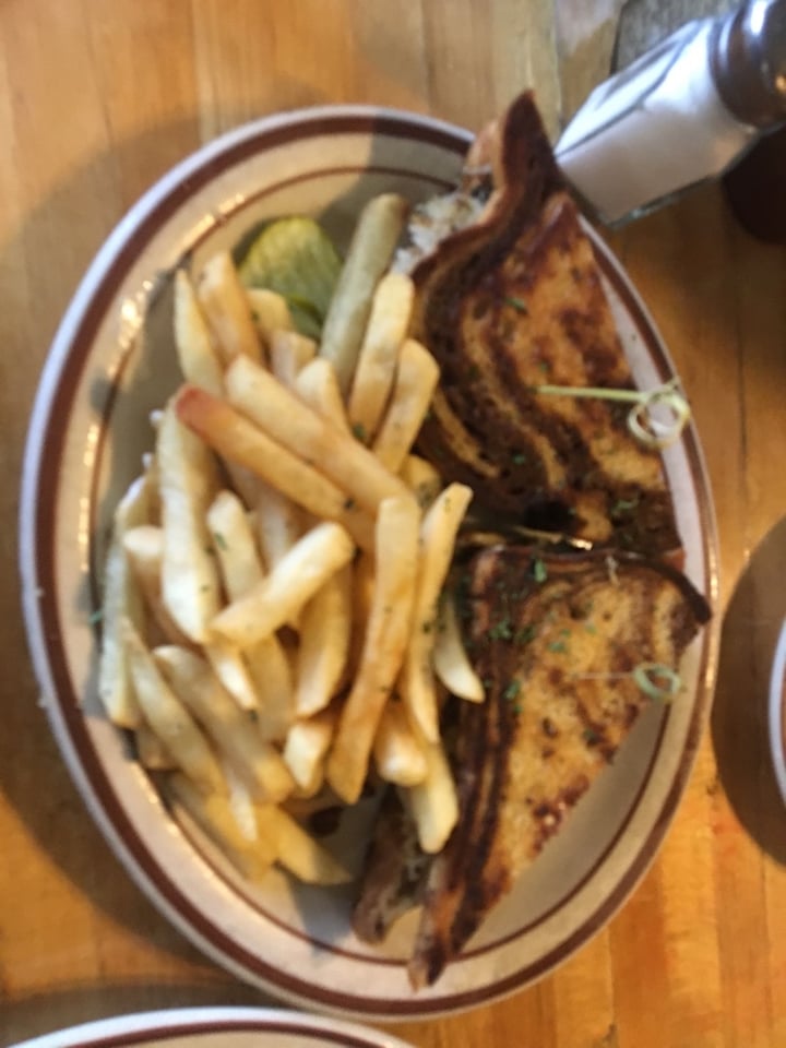 review photo of Golden Dinosaurs Vegan Deli Cuban sandwich shared by @davesveganadventures on 06 Apr 2020 - review