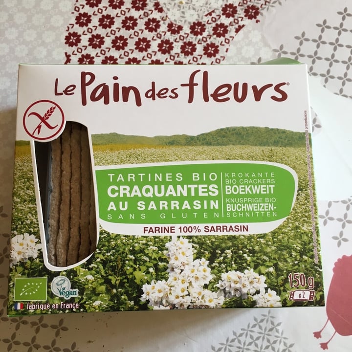 photo of Le Pain des Fleurs Tartines Bio Craquantes shared by @fannycat on  08 Mar 2020 - review
