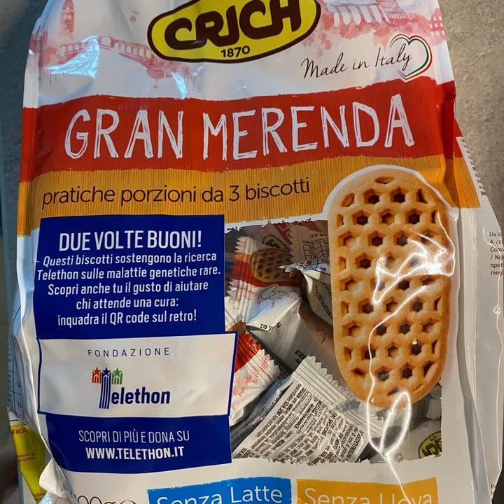 photo of Crich Biscotto Gran Merenda shared by @federicacorradini on  23 Aug 2022 - review