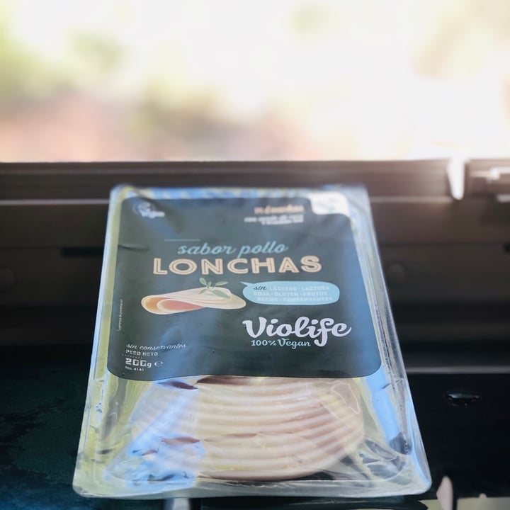 photo of Violife Lonchas sabor pollo shared by @veganslove on  29 Aug 2020 - review