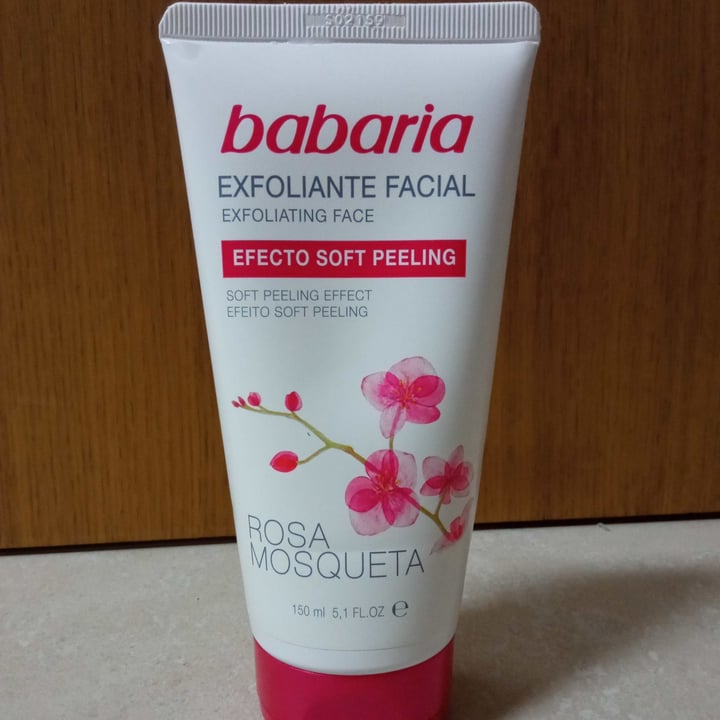 photo of Babaria Exfoliante Facial Efecto Soft Peeling shared by @lectora23 on  10 Dec 2022 - review