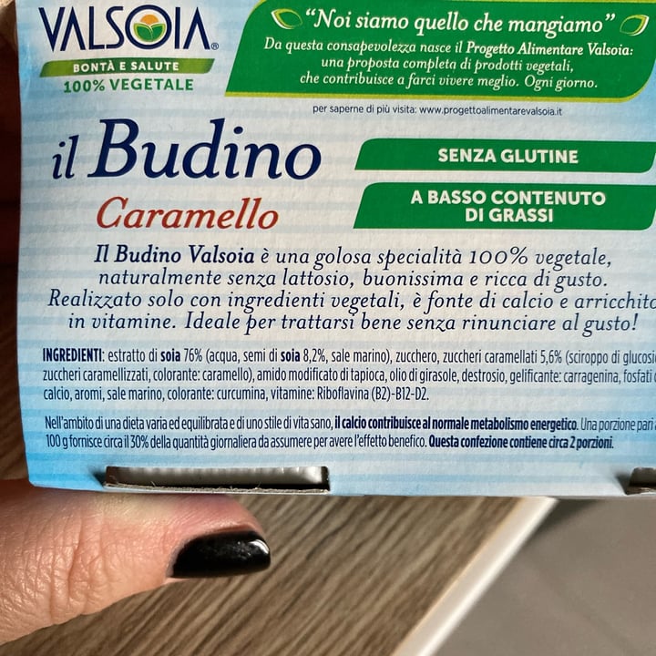 photo of Valsoia Budino al caramello shared by @apprendistaveg on  25 Apr 2022 - review