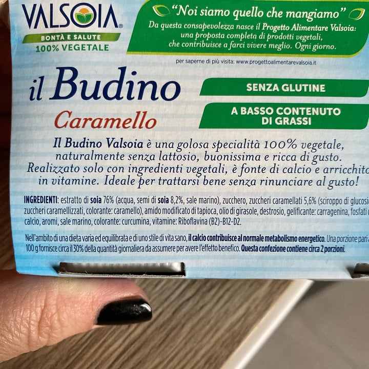 review photo of Valsoia Budino al caramello shared by @apprendistaveg on 25 Apr 2022 - review