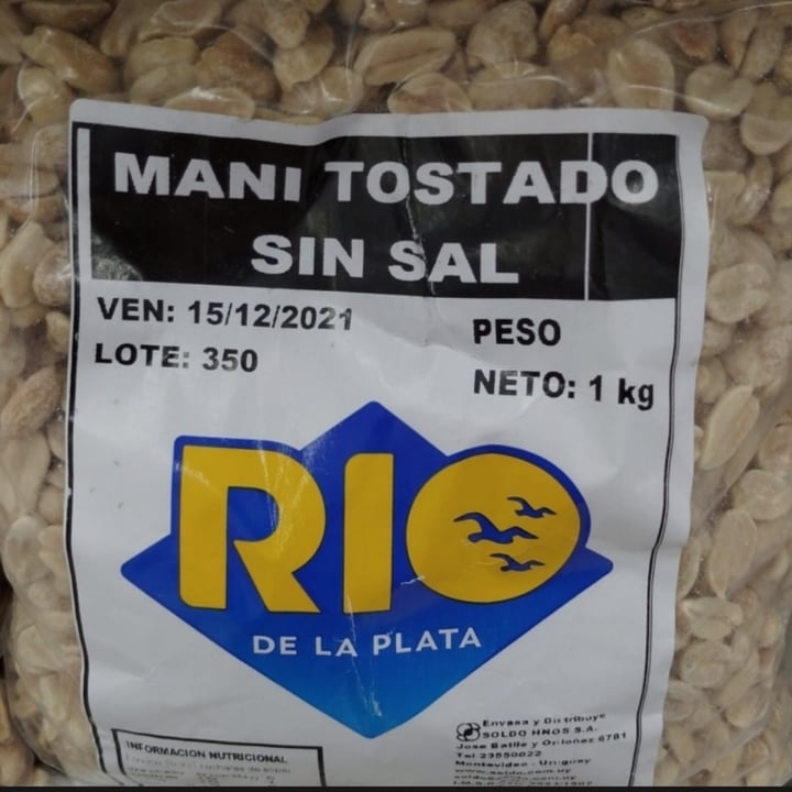 review photo of Río de la Plata Maní tostado sin sal shared by @equidan on 17 May 2021 - review