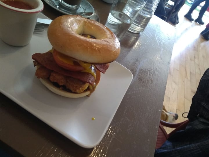 photo of The Carrot's Tail Paddy’s Bagel shared by @lavendervegan on  09 Mar 2020 - review