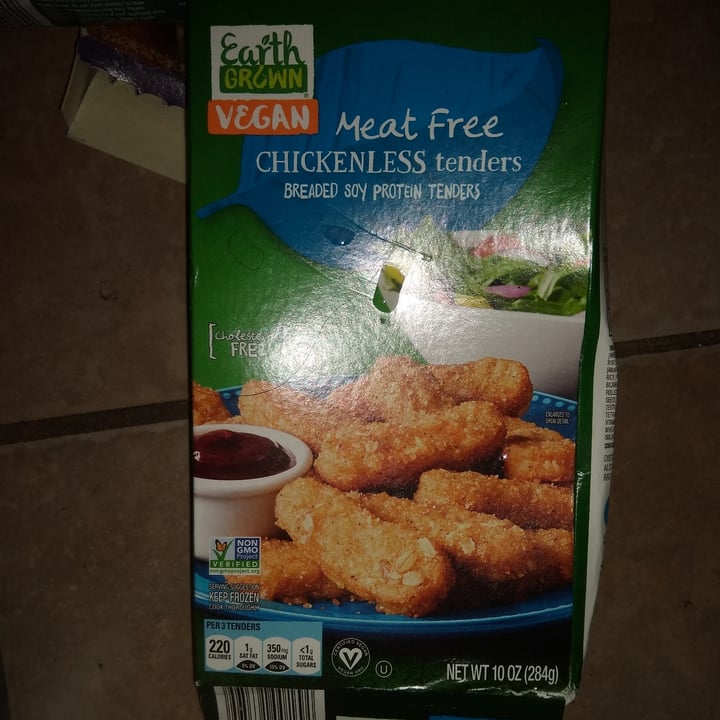 photo of Earth Grown Meat Free Chickenless Tenders shared by @rajivvegan on  12 Dec 2022 - review