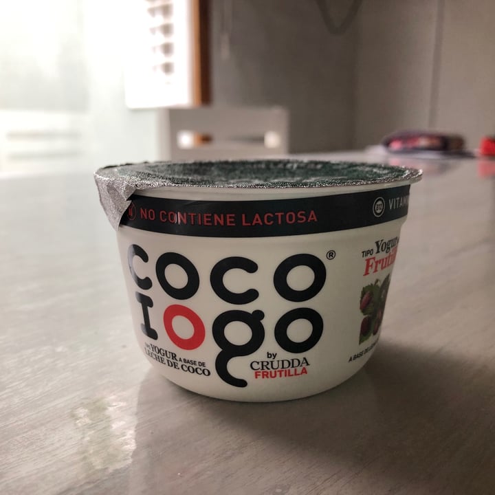 photo of Crudda Yogur a Base de Coco sabor Frutilla shared by @aranetalola on  02 Dec 2020 - review