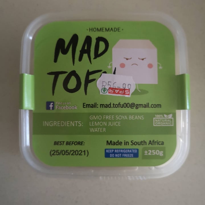 photo of Spar Plain Tofu shared by @herbivo-r-us on  28 Apr 2021 - review